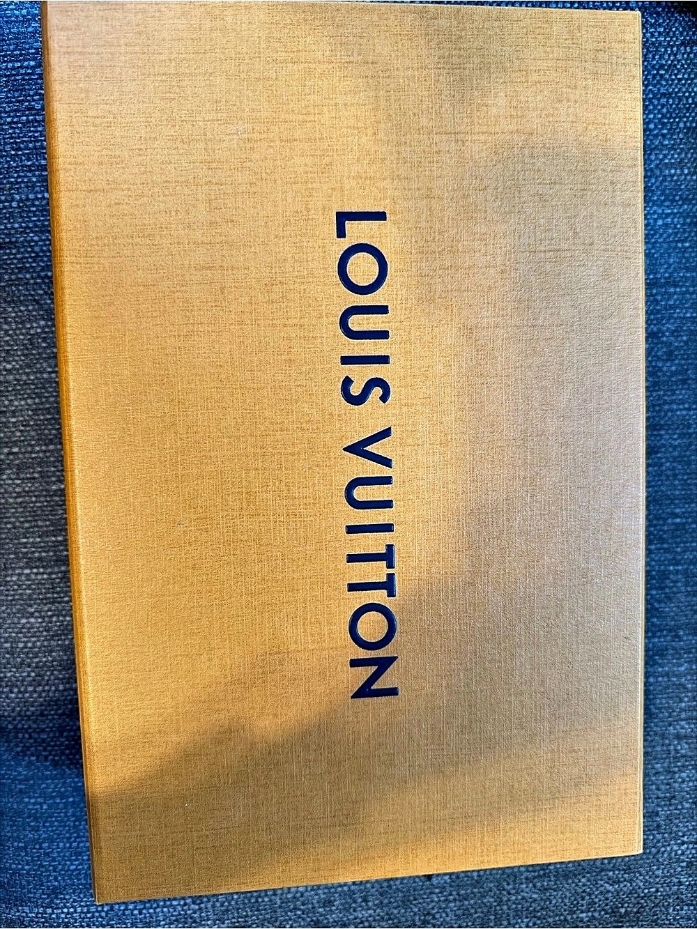 Louis Vuitton Presentation Box with Ribbon in Brown